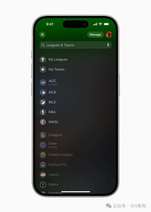 标题：新增橄榄球比赛数据支持，苹果Apple Sports获推1.6更新